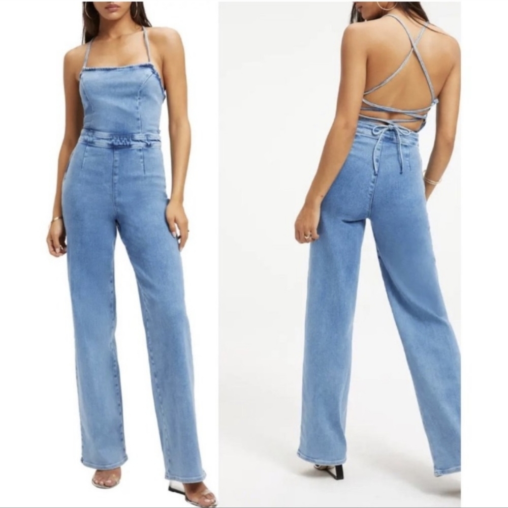 Good American Vacay jumpsuit new with tags size 1